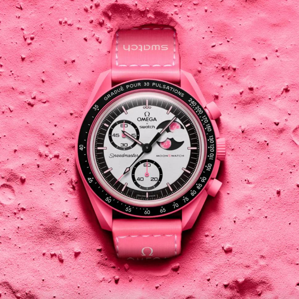 MOONSWATCH MISSION TO PINK - SWATCH X OMEGA BIOCERAMIC