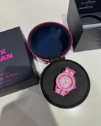 MISSION TO PINK OCEAN SCUBA FIFHTY FATHOMS - BLANCPLAIN X SWATCH BIOCERAMIC